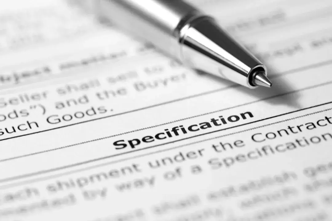 create specifications