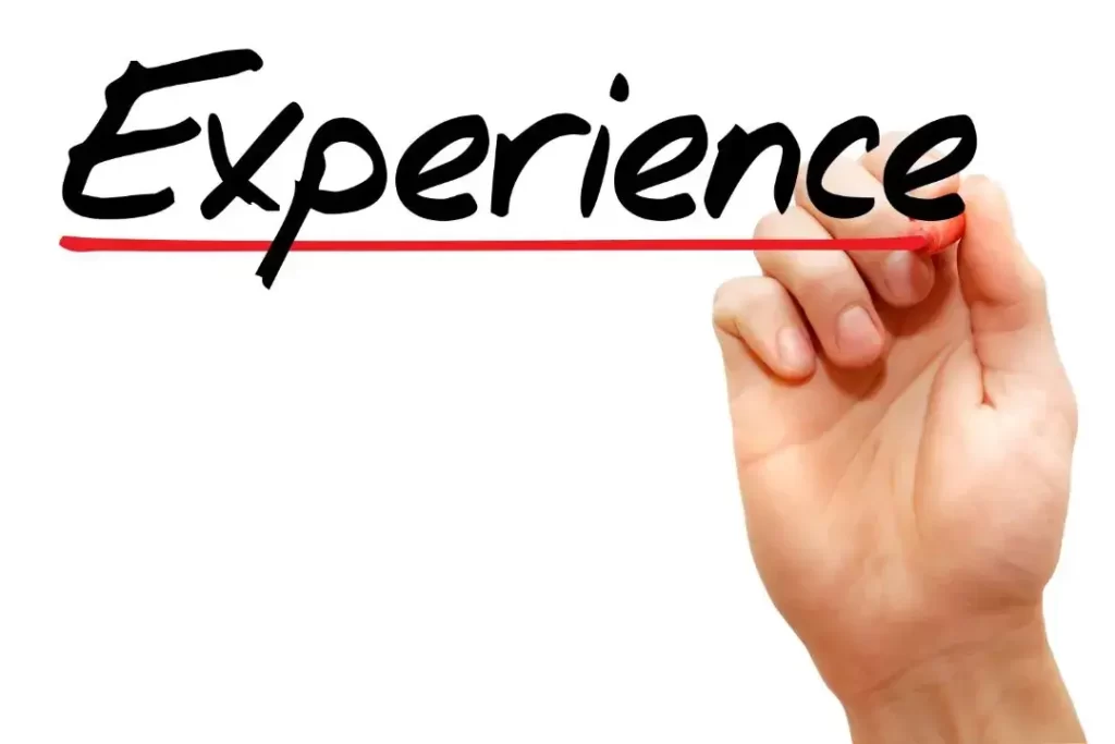 Expertise and experience