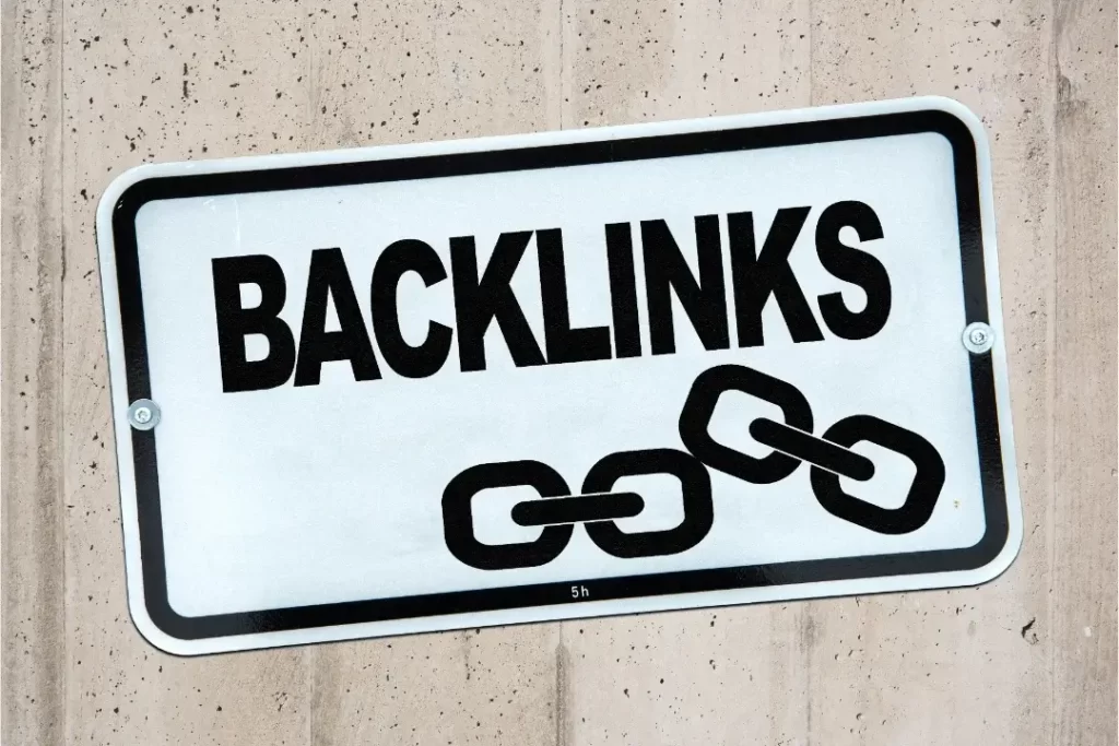 Backlink profile analysis